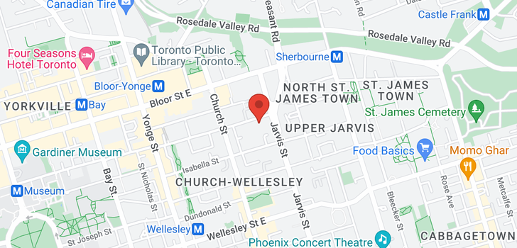 map of #507 -101 CHARLES ST E
